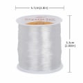 Miniatyrbillede 2 af 2: 0,8 mm Crystal String Stretch Line - 100 m Elastisk Perlestreng til armbånd