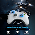 Miniatyrbillede 4 af 5: Den nye Wired Controller til Xbox 360, YAEYE Game Controller til 360 White