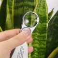 Miniatyrbillede 4 af 5: 2 pakke 40x belyst guldsmed Led Uv Lup Lup Forstørrelsesglas Juvelerer Forstørrelsesglas