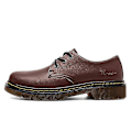 Miniatyrbillede 1 af 4: Mænd Oxfords ægte læderkjolesko Brogue snørebånd Herre fritidssko størrelse 45