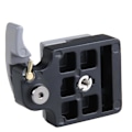 Miniatyrbillede 3 af 4: Sort Camera 323 Quick Release Adapter Med Manfrotto 200PL-14 Compat plade