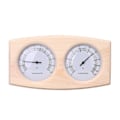Miniatyrbild 1 av 3: Trä Bastu Termohygrometer Termometer Hygrometer Bastutillbehör