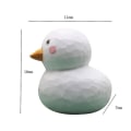 Miniatyrbild 2 av 2: Trä jultomten prydnader för juldekoration Duck