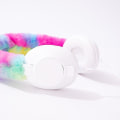 Miniatyrbillede 3 af 4: Unicorn-hovedtelefoner med ledning over øret Plys-headset til katteører Designstyle 1