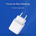 Miniatyrbild 3 av 5: Iphone Laddare Apple 11/12/13 Usb-c Power 20w+2m Datakabel Eu-kontakt
