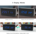 Miniatyrbild 4 av 5: Elektronisk LED digital väckarklocka Tid/temperatur/datum Display Skrivbordsklocka