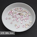 Miniatyrbillede 1 af 5: Engros lys pink multi stil flad ryg negl Rhinestone specialformede krystaller neglekunst sten 3d personlig dekoration 10-100pcs