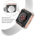 Pikkukuva 4 / 5: 45 mm: case Apple Watch Series 8 Series 7 -näytönsuojalle, yleinen case Tpu Hd Ultra-ohut cover Iwatchille, läpinäkyvä 41mm