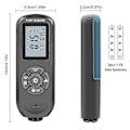 Miniatyrbillede 4 af 5: Digital Coating Tykkelse Måler Bilmaling Film Tykkelse Tester Meter Måling Fe/nfe_fs Black