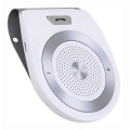 Miniatyrbild 1 av 4: Bluetooth handsfreesats för bil med inbyggd rörelsesensor Stöder GPS White