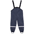 Pikkukuva 2 / 4: Unisex lasten Rain Dungarees -tuulen- ja vedenpitävät mutahousut