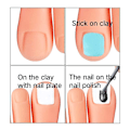 Miniatyrbillede 3 af 5: Øv falsk fodmodel Fleksibel blød silikoneprotesemanicureværktøj til neglekunsttræningsdisplay Manicurefodmodel Left foot