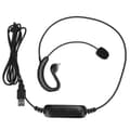 Ear Hook USB-headset - Perfekt för Skype, QQ och MSN