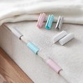 Miniatyrbillede 3 af 5: 12/24 stk. Lagen Clip Holder Plastklemme Skridsikker sømløs spænde Quilt Sovesofabetræk Grippere Fastgørelsesmidler Madrasslagner Pink 24PCS
