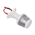 Miniatyrbillede 9 af 10: 4 tommer hvid LED marine navigationsankerlys 360 graders rundstrålende IP65 vandtæt 250LM ankerlys DC10-24V