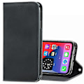 Pikkukuva 1 / 4: Iphone 12/12 Pro Retro Skin Feel Business Magneettinen vaakasuora case pidikkeellä ja korttipaikalla sekä lompakko & valokuvakehys (musta)