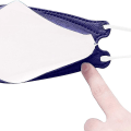 Miniatyrbilde 5 av 5: 10/30/50 stykker Engangs ansiktsmasker for voksne ekte 4 lags pannebånd Justerbar nesestropp pustende 50 STK Hvit 50PCS White