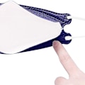 Miniatyrbillede 5 af 5: 10/30/50 stykker Engangsansigtsmasker for voksne Ægte 4 lags pandebånd Justerbar næsestrop Åndbar 50 STK Hvid 50PCS White