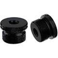 Miniatyrbillede 3 af 5: 2 stk mikrofonstativadapter 1/4 hun til 5/8 hanskrue gevindadapter Stativskrue