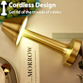 Miniatyrbild 2 av 5: Touch Sensor Bar Uppladdningsbara bordslampor (gyllene) B Gold