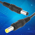 Pikkukuva 4 / 4: Power 5,5 x 2,1 mm uros 5,5 x 2,5 mm uros kaapeli LED-CCTV-kameralle kannettavalle tietokoneelle beige Beige