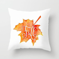 Miniatyrbilde 4 av 5: 4 stk 45x45cm Maple Leaf Putetrekk Sofa Putetrekk 45x45cm