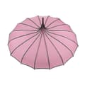 Miniatyrbillede 2 af 3: 【BQ】Vintage Pagode Paraply - Sol & Regn UV-beskyttelse til Bryllupsbegivenheder Pink