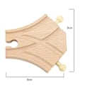 Pikkukuva 1 / 4: Hhcx-tbkjoys puiset junaradat rautatietarvikkeet Kaikenlaiset puuraidan eri komponentit opetuslelut Double Curvature B
