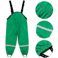 Pikkukuva 1 / 3: Unisex lasten Rain Dungarees -tuulen- ja vedenpitävät mutahousut