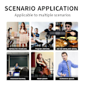Miniatyrbild 5 av 5: Trådlös Lavalier Microphone Mini Mic för Tiktok Recording Vlogg Live Streaming Brusreducering iPhone Lightning Interface