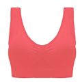 Pikkukuva 1 / 2: Naisten tuuletusaukot Urheilurintaliivit Hollow Grid Fashion Casual Plus Size Run Jooga