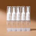 Miniatyrbild 1 av 5: Flytande Foundation reseflaska 5 ml 10 ml 15 ml Mini Cosmetic Foundation Prov ompackningsverktyg Airless pumpflaska Bärbar long pump 5mlx5