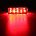 Pikkukuva 4 / 5: 12v Mini 5 Led universal matalan kulutuksen power moottoripyörän skootteri mönkijä pyörä punainen takapyrstön jarruvalolamppu #267655