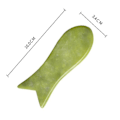 Pikkukuva 1 / 5: Natural Gua Sha Kit kasvoille Guasha sieni jade kivi hieronta kampatyökalut vartaloakupunktio stick Kauneus terveys guassi kaavin Package 8