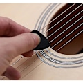 Miniatyrbild 2 av 2: 20st 0,71 mm gitarrval Abstrakt konst Färgglad gitarrplektrum för bas akustiska gitarrer Slumpmässig färg