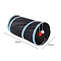 Miniatyrbild 3 av 5: Hhcx-cat Toys Indoor Cat Tunnel 1/5 Way Pet Play Tunnel Collapsible Tunnel Tube Tunnel Peek
