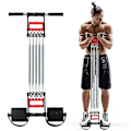 Miniatyrbild 1 av 3: 3 i 1 Spring Chest Developer Expander Män Fitness Spänning Puller Muskler Träning Träning Fitness Motståndsband dual-purpose tensioner