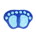 Miniatyrbild 1 av 5: Print Badmattor Halkfri Badrumsmatta Toalett Badrumsmatta Badkudde Mattor Mikrofiber Minimattor Badrumstillbehör Blå Blue