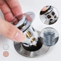 Miniatyrbild 5 av 5: Universal Handfat Vattenhuvud Läckpropp, Handfat Dräneringsplugg Basin Bounce Avloppsfilter