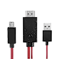 Miniatyrbilde 4 av 5: Profesjonell Mhl 1080p mikro-usb til hdmi-kabel med 11 pins for Samsung Galaxy S1-4 Note1-4 S4 I9500 S3 I9300
