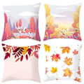 Miniatyrbillede 1 af 5: 4 stk 45x45cm Maple Leaf Pudebetræk Sofa Pudebetræk
