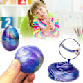 Miniatyrbild 5 av 5: Crystal Rainbow Mud Magic Shiny Playdough Färgblandning