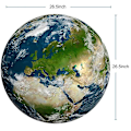 Miniatyrbild 4 av 5: 1000 bitar Runda pussel Diy Space Moon Earth Circular Puzzles