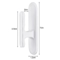 Miniatyrbilde 1 av 3: 8 stk Home Blind Cord Holder Selvklebende Gardinkroker String Wrap Cleat Tool
