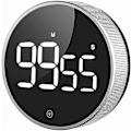Miniatyrbillede 1 af 5: Køkken Timer, Magnetisk Nedtælling Led Digital Timer, Silent Timer
