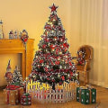 Miniatyrbild 4 av 5: Barsinfi Mini julgran, 50cm julgran med ljus