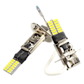 Pikkukuva 2 / 3: 2X High Power H3 6000K Xenon White 15W LED 800LM Sumu Driving DRL Hehkulamppu
