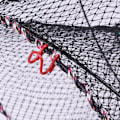 Miniatyrbilde 4 av 5: Hummerfanger Pot Cast Automatisk sammenleggbar Keep Net Paraply Cage-40cm×88cm