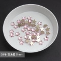 Miniatyrbilde 1 av 5: Engros lys rosa multistil flat rygg spiker Rhinestone spesialformede krystaller Nail Art Stones 3d personlig dekorasjon 24-100pcs