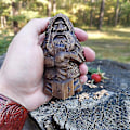 Miniatyrbild 2 av 5: Odin Thortyr Nordisk hednisk staty Retro Resin Hantverk Personlig skrivbordsprydnad C